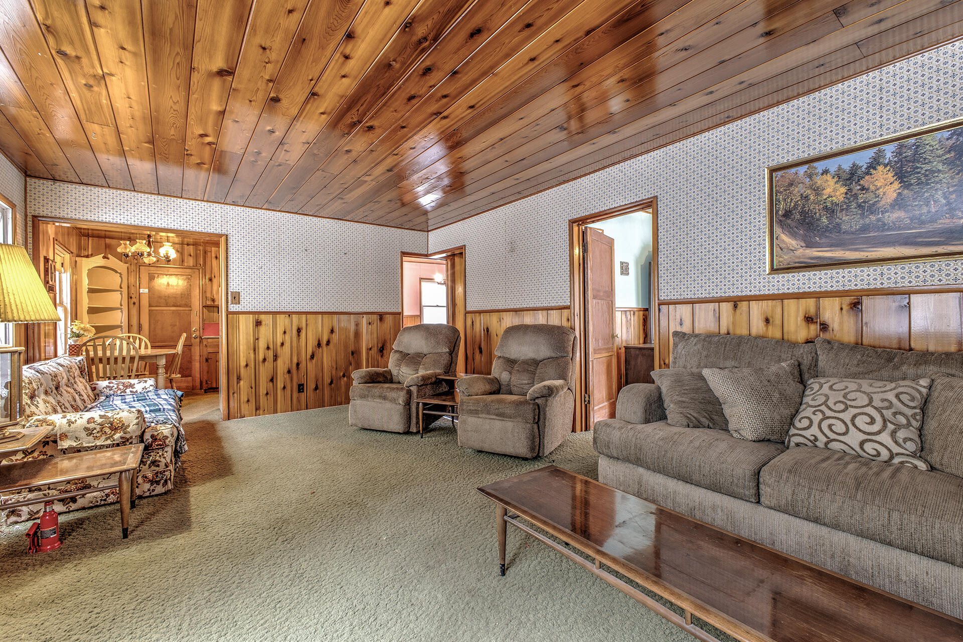53250 Middleridge Drive Idyllwild, CA 92549 - Photo 12 of 30 a living room with furniture and a large window