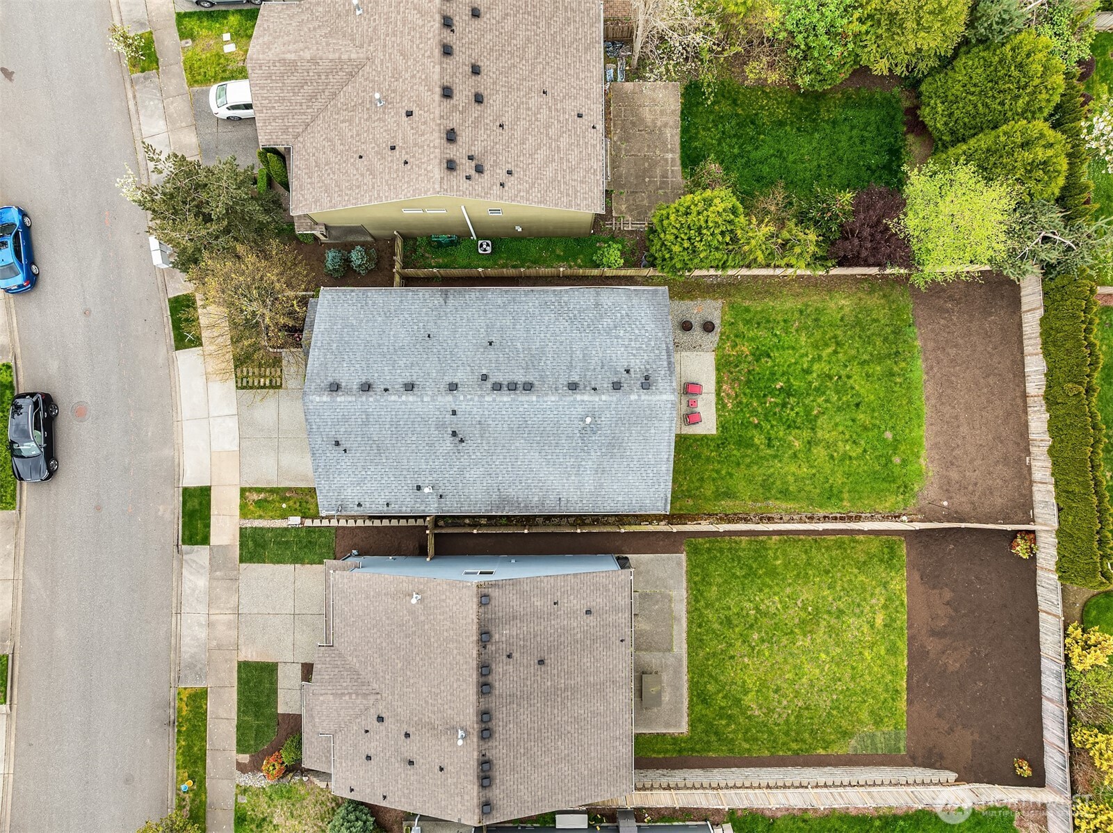 4119 167th Place Southeast Bothell, WA 98012 - Photo 37 of 39 an aerial view of a house with a yard
