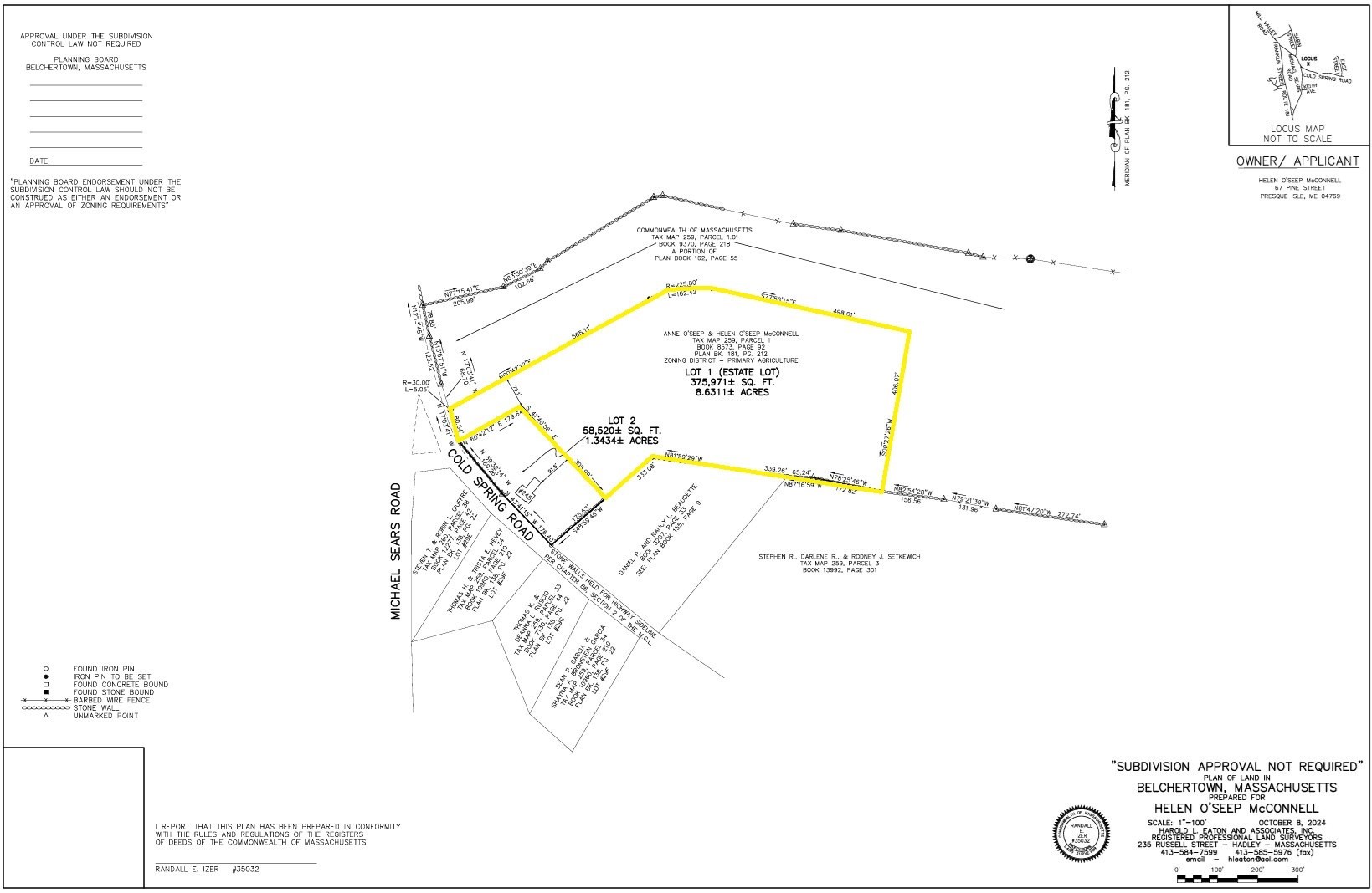 Lot 1.1 Cold Spring Road Belchertown, MA 01007 - Photo 4 of 4 Gallery Image 4