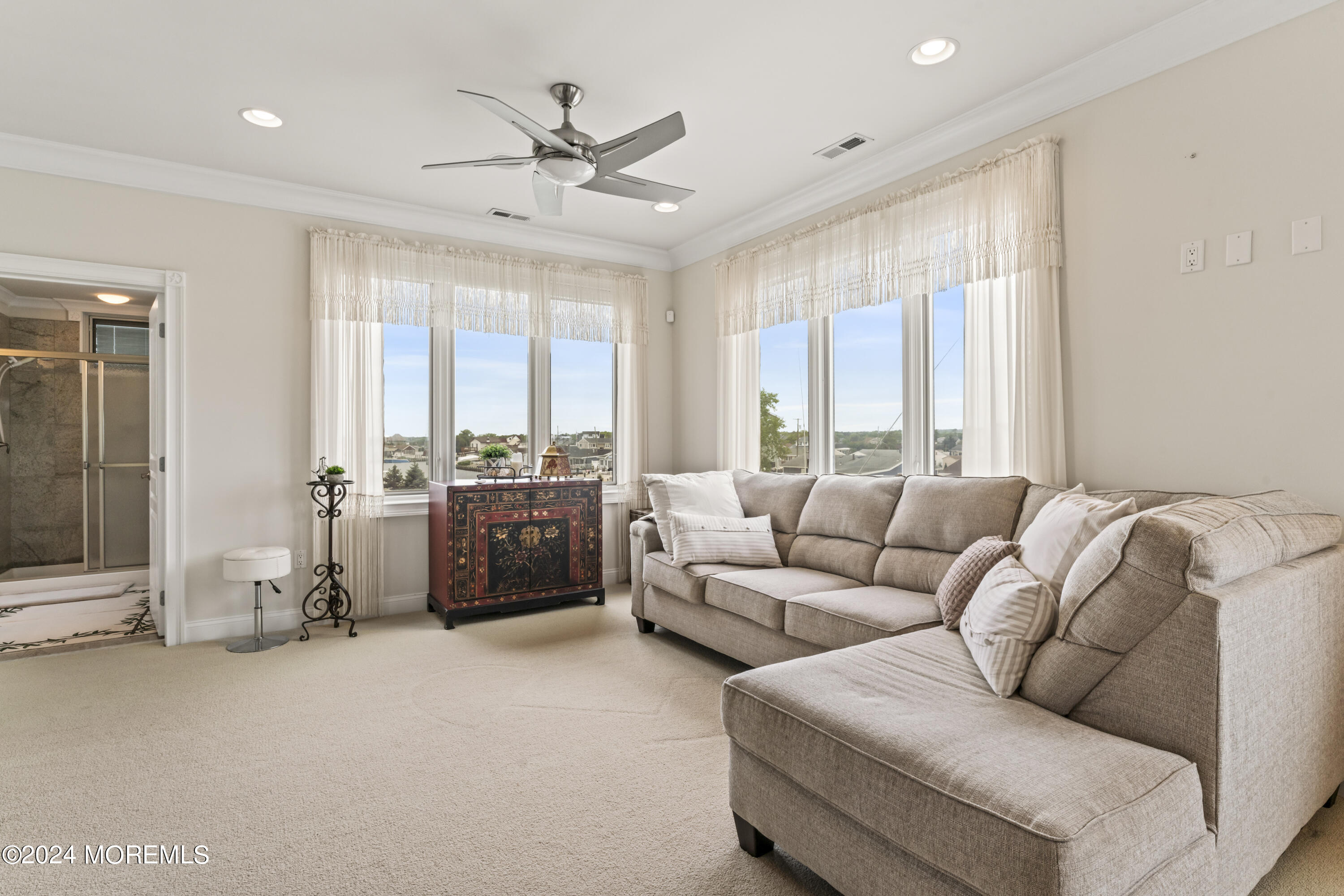 113 Stillwater Road Barnegat, NJ 08005 - Photo 26 of 61 a living room with furniture and a large window