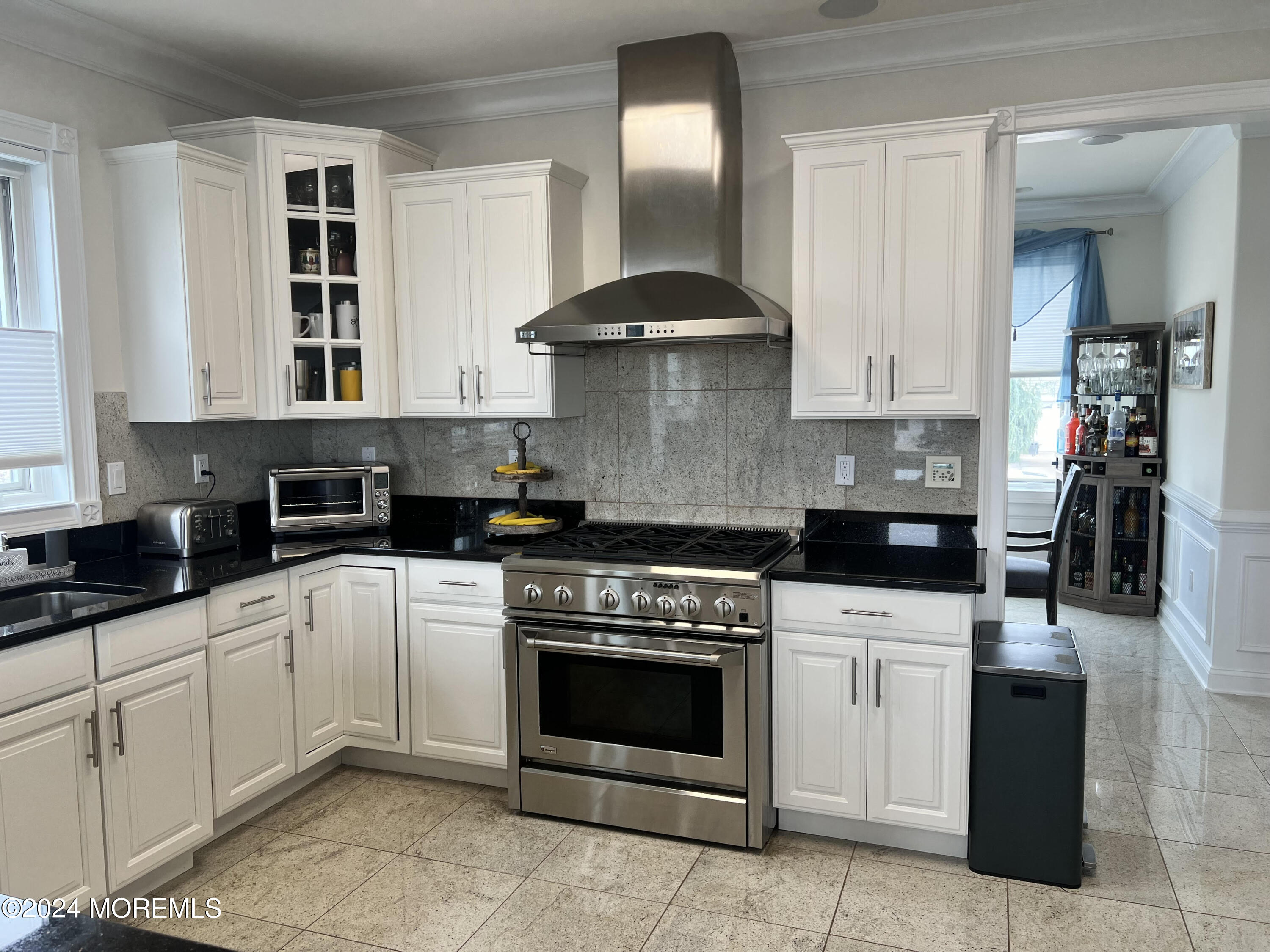 113 Stillwater Road Barnegat, NJ 08005 - Photo 42 of 61 a kitchen with white cabinets and white appliances
