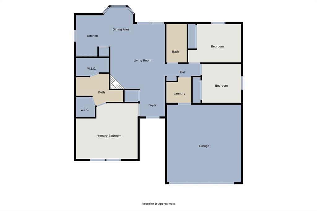 1815 Riata Drive Woodway, TX 76712 - Photo 25 of 25 a picture of a floor plan