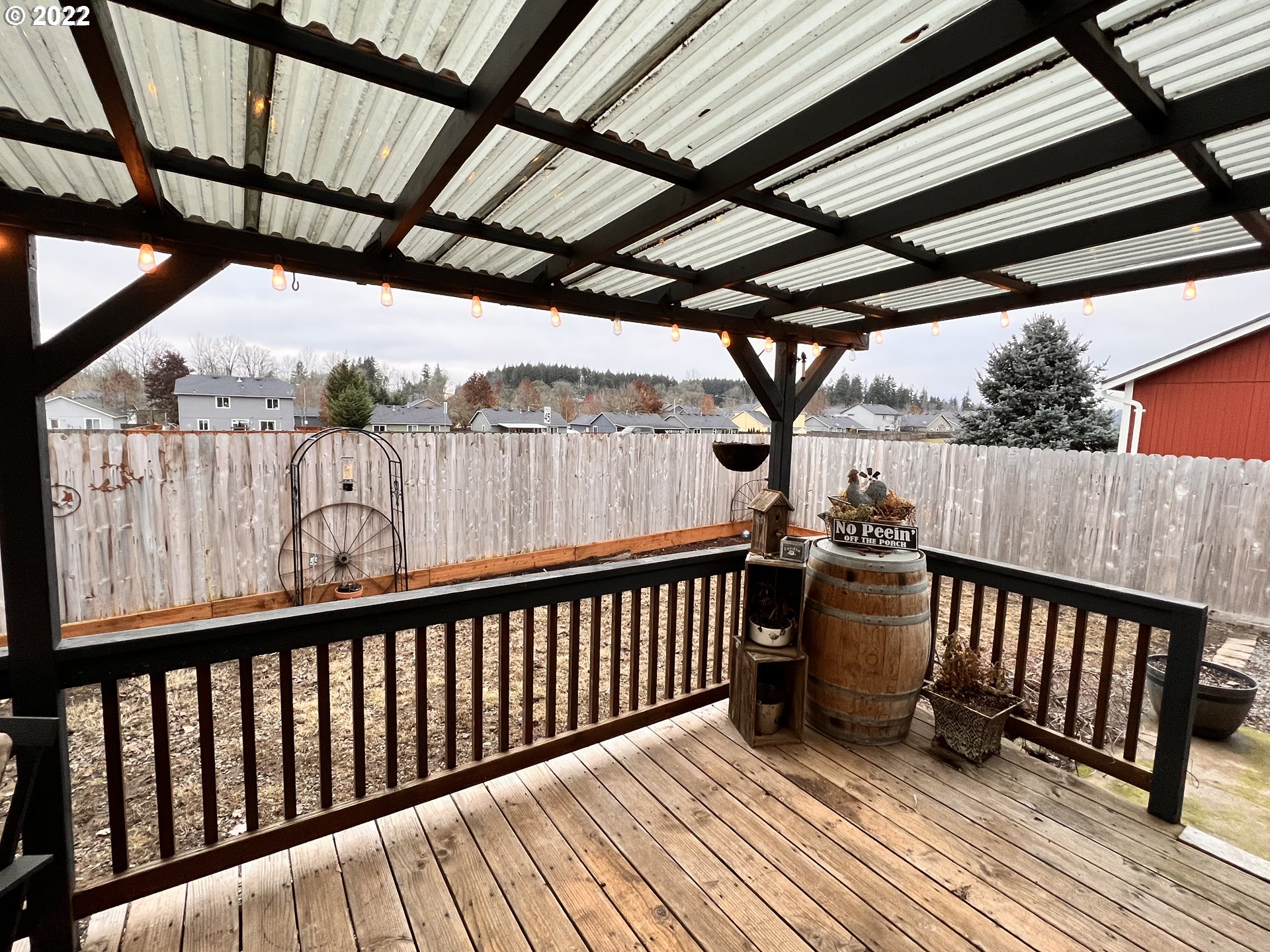 1654 South 59th Street Springfield, OR 97478 - Photo 14 of 15 a view of balcony with wooden floor