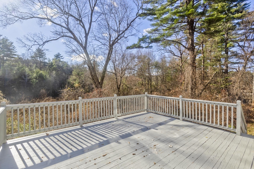 8 Summit Drive Palmer, MA 01069 - Photo 33 of 40 a view of deck with wooden floor and fence