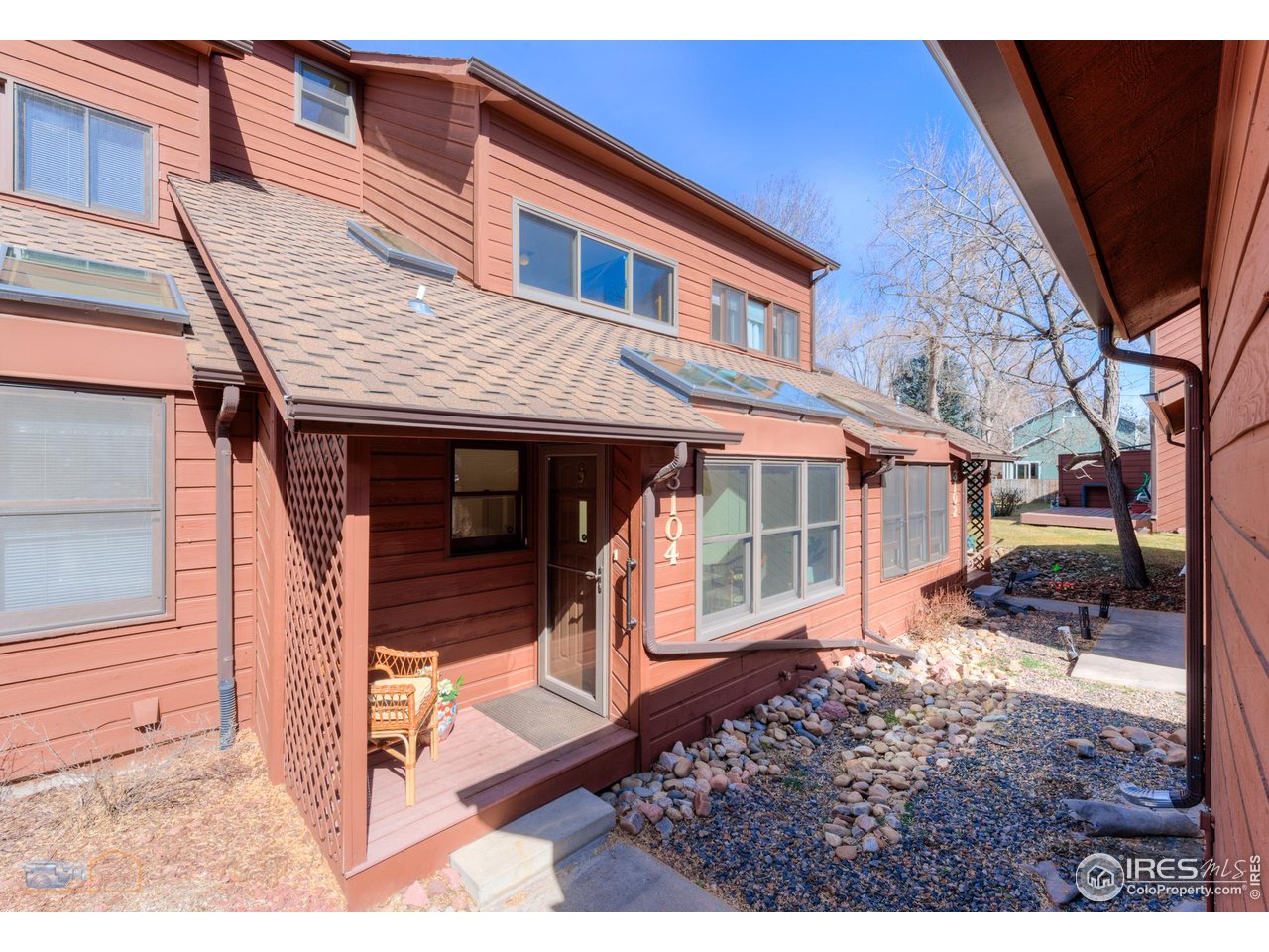 a front view of a house with a porch
