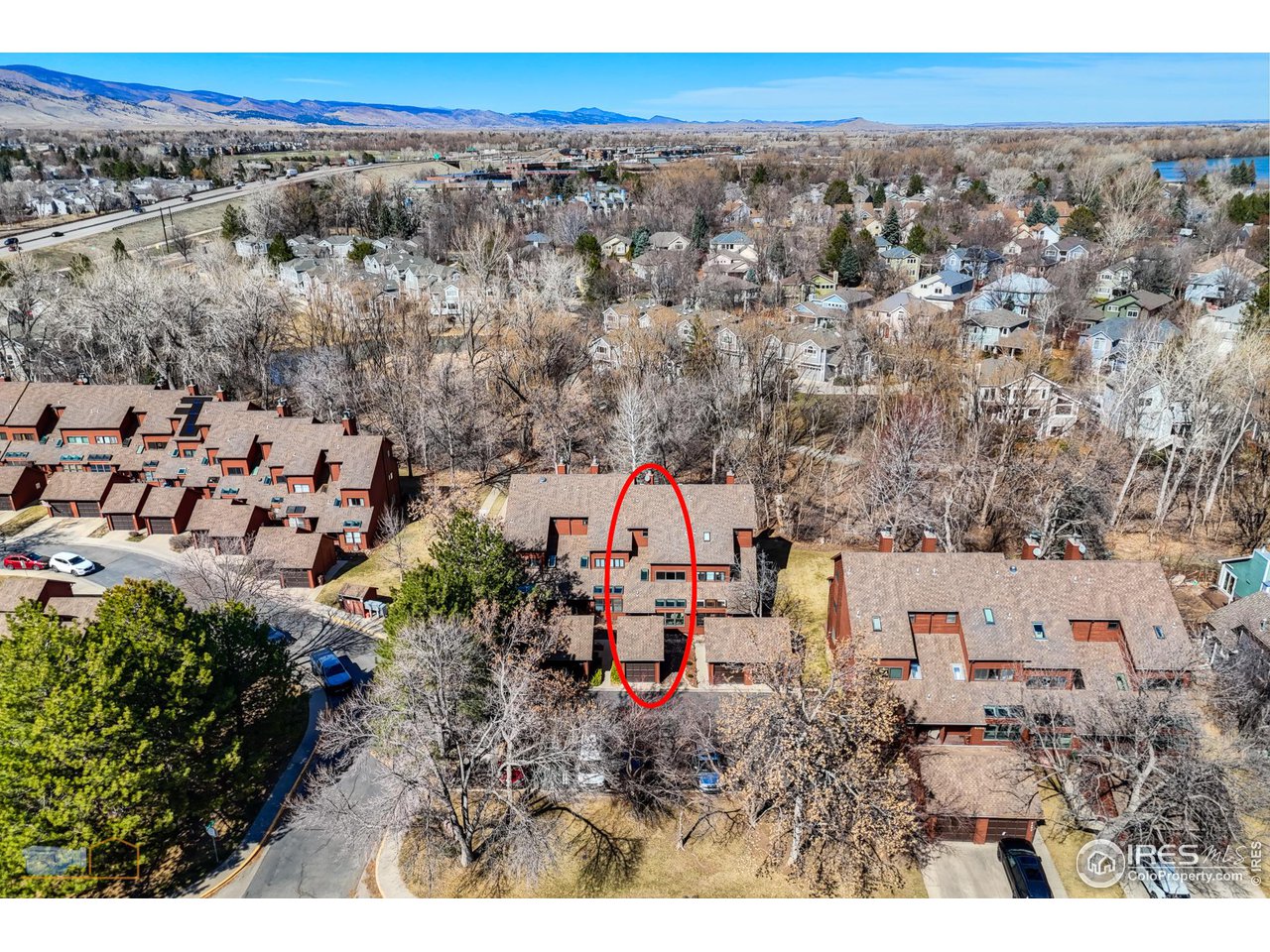 3104 Bell Drive Boulder, CO 80301 - Photo 6 of 40 an aerial view of a house with a yard