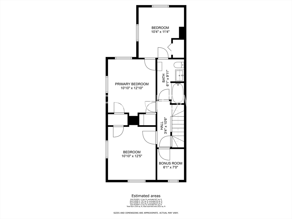 7 Lester Place Boston, MA 02130 - Photo 33 of 33 a picture of a bench in front of a wall