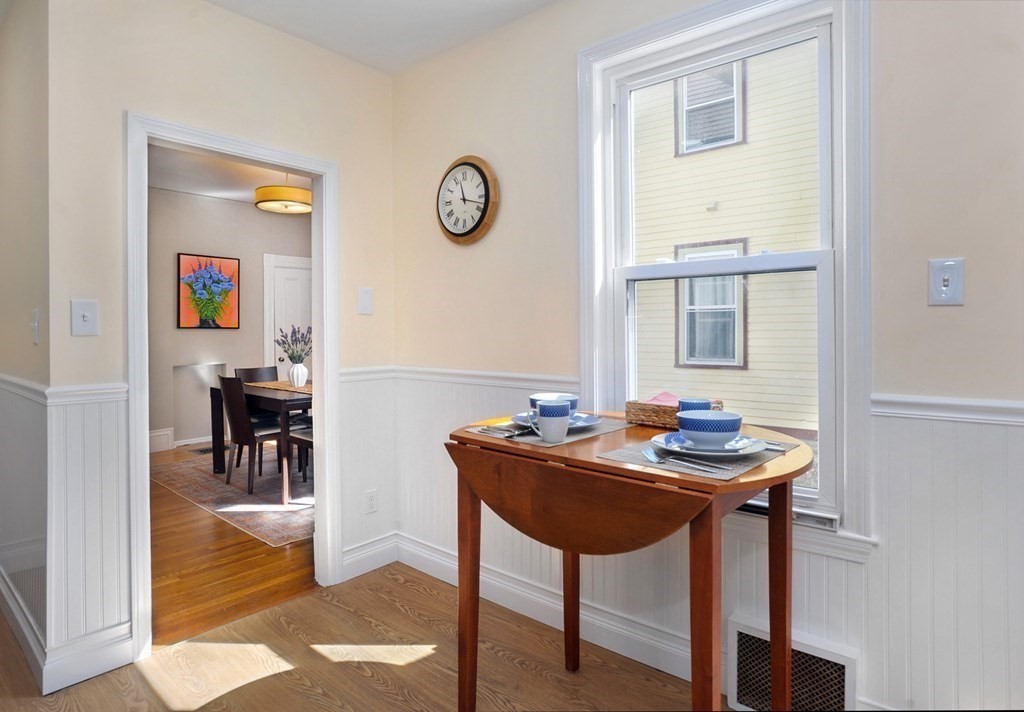 7 Lester Place Boston, MA 02130 - Photo 10 of 33 a view of a dining room with furniture