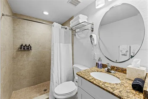 a view of a lake with a ocean view