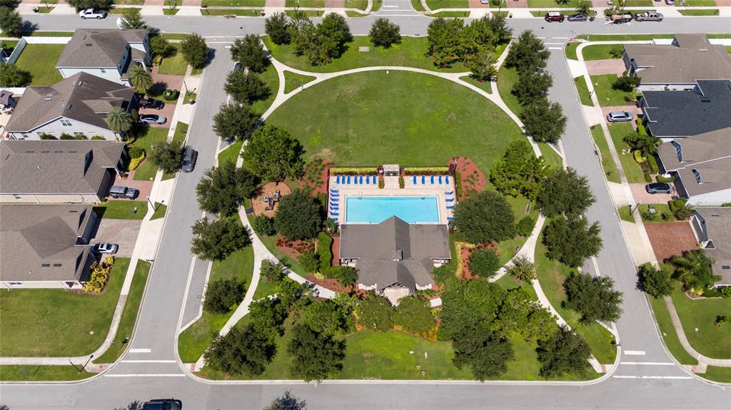 1701 Snapper Street St. Cloud, FL 34771 - Photo 27 of 29 an aerial view of residential house with outdoor space and swimming pool