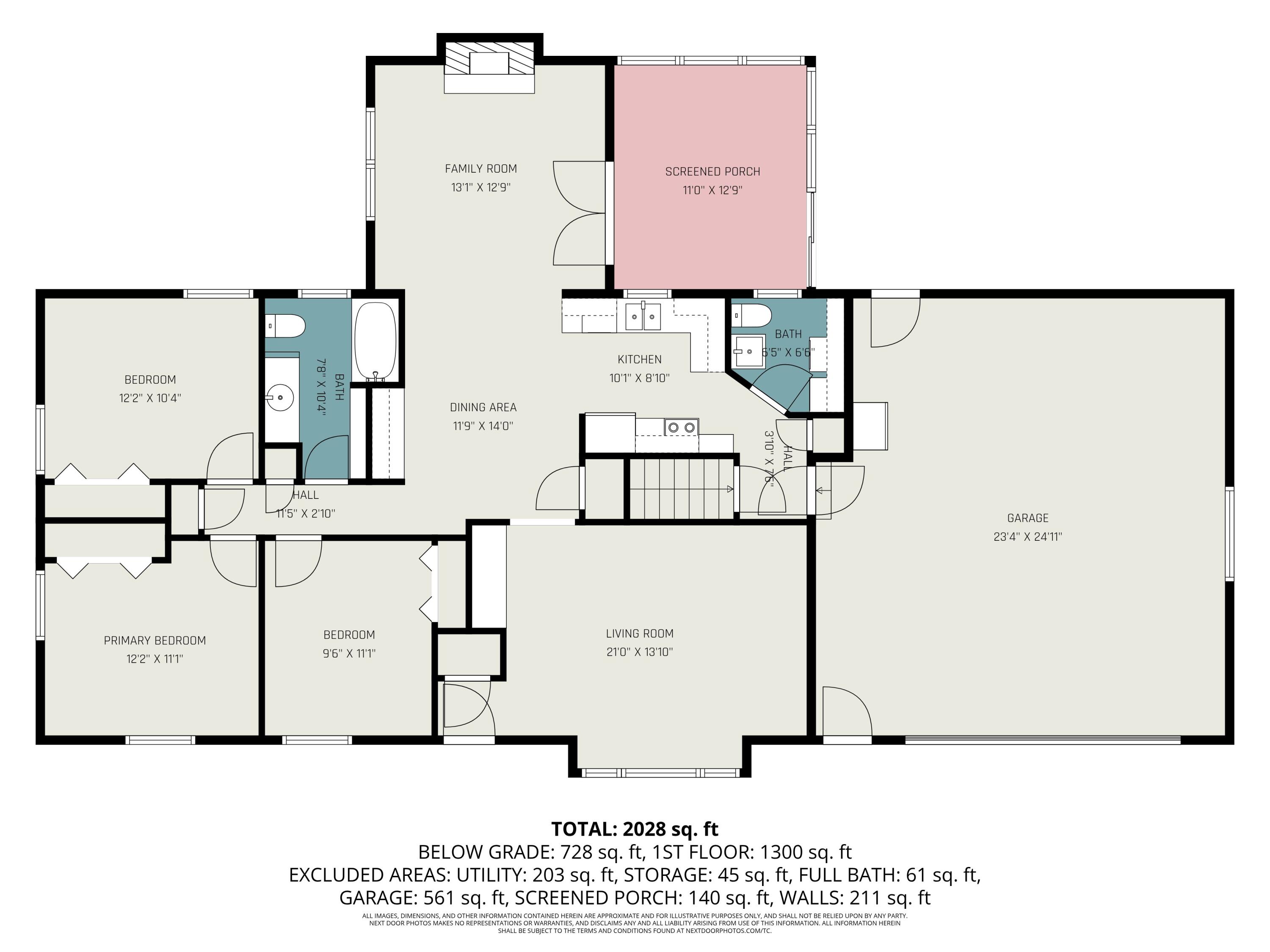 7692 Cardinal Drive Jenison, MI 49428 - Photo 23 of 24 Main Floor Plan