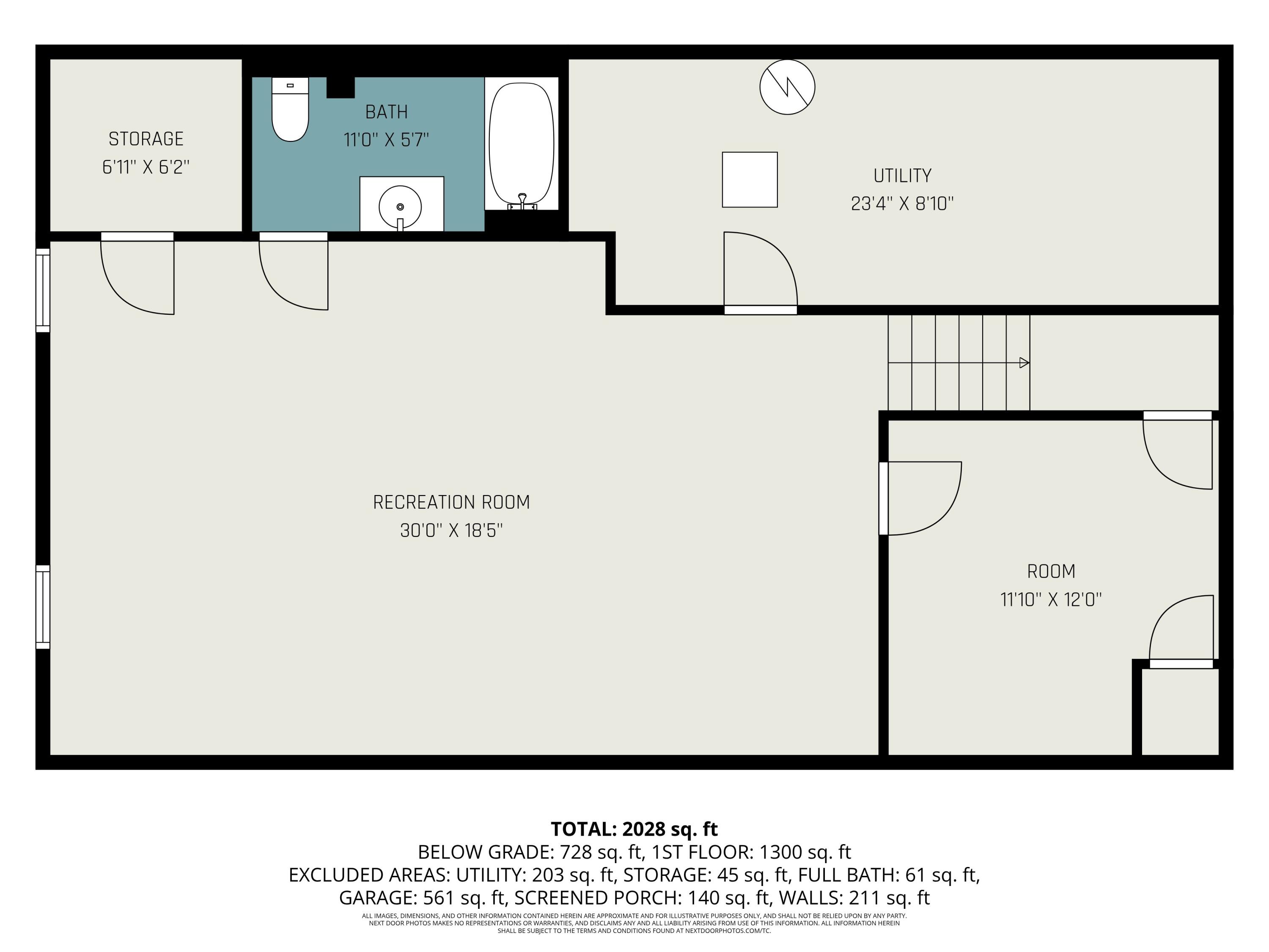 7692 Cardinal Drive Jenison, MI 49428 - Photo 24 of 24 Basement Floor Plan