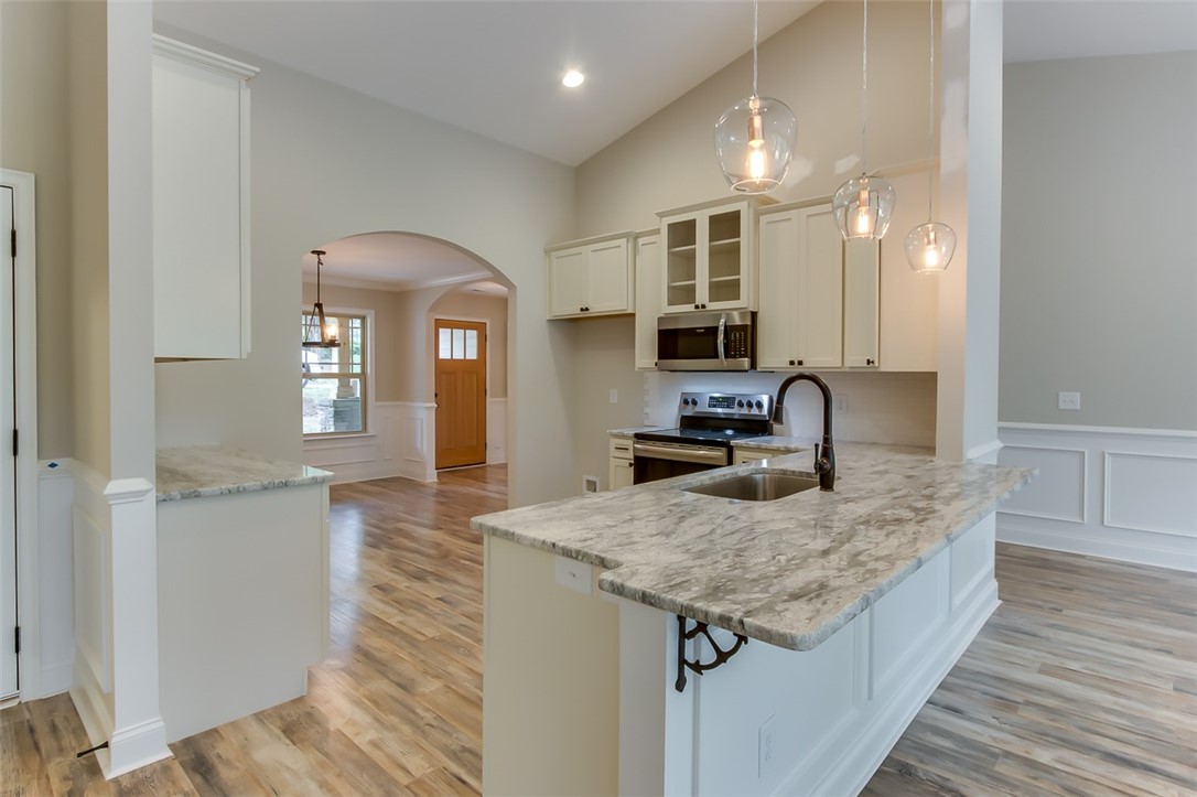 617 Jackson Road Anderson, SC 29626 - Photo 3 of 24 The kitchen is open to the rest of the home. So go