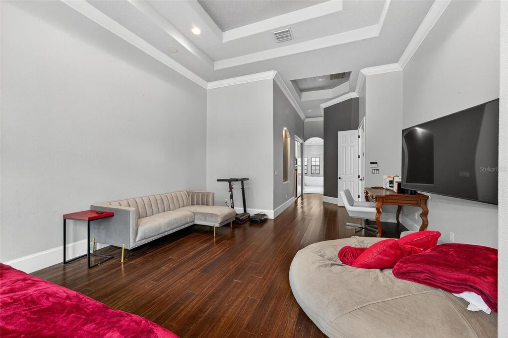 11015 Hawkshead Court Windermere, FL 34786 - Photo 20 of 90 a living room with furniture and a flat screen tv