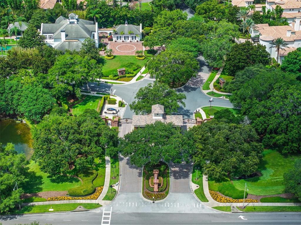 11015 Hawkshead Court Windermere, FL 34786 - Photo 61 of 90 an aerial view of a house with yard swimming pool and outdoor seating
