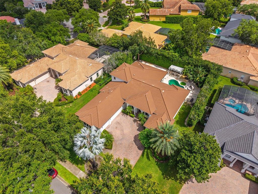 11015 Hawkshead Court Windermere, FL 34786 - Photo 64 of 90 an aerial view of a house with a garden