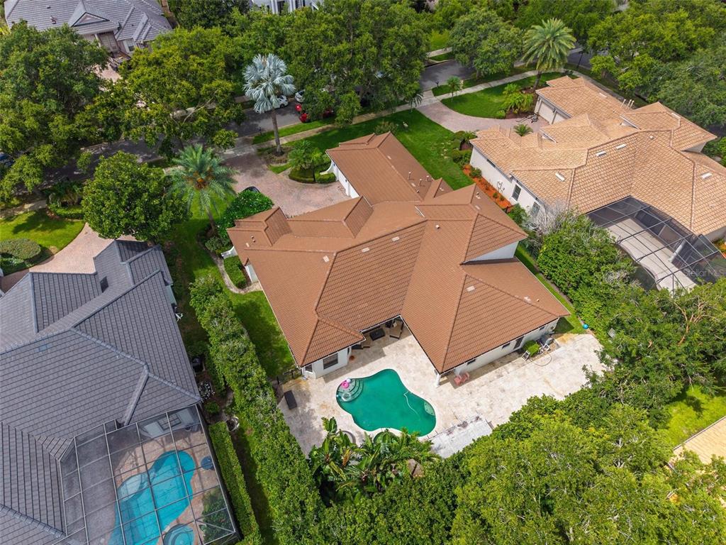 11015 Hawkshead Court Windermere, FL 34786 - Photo 66 of 90 an aerial view of a house with outdoor space and street view