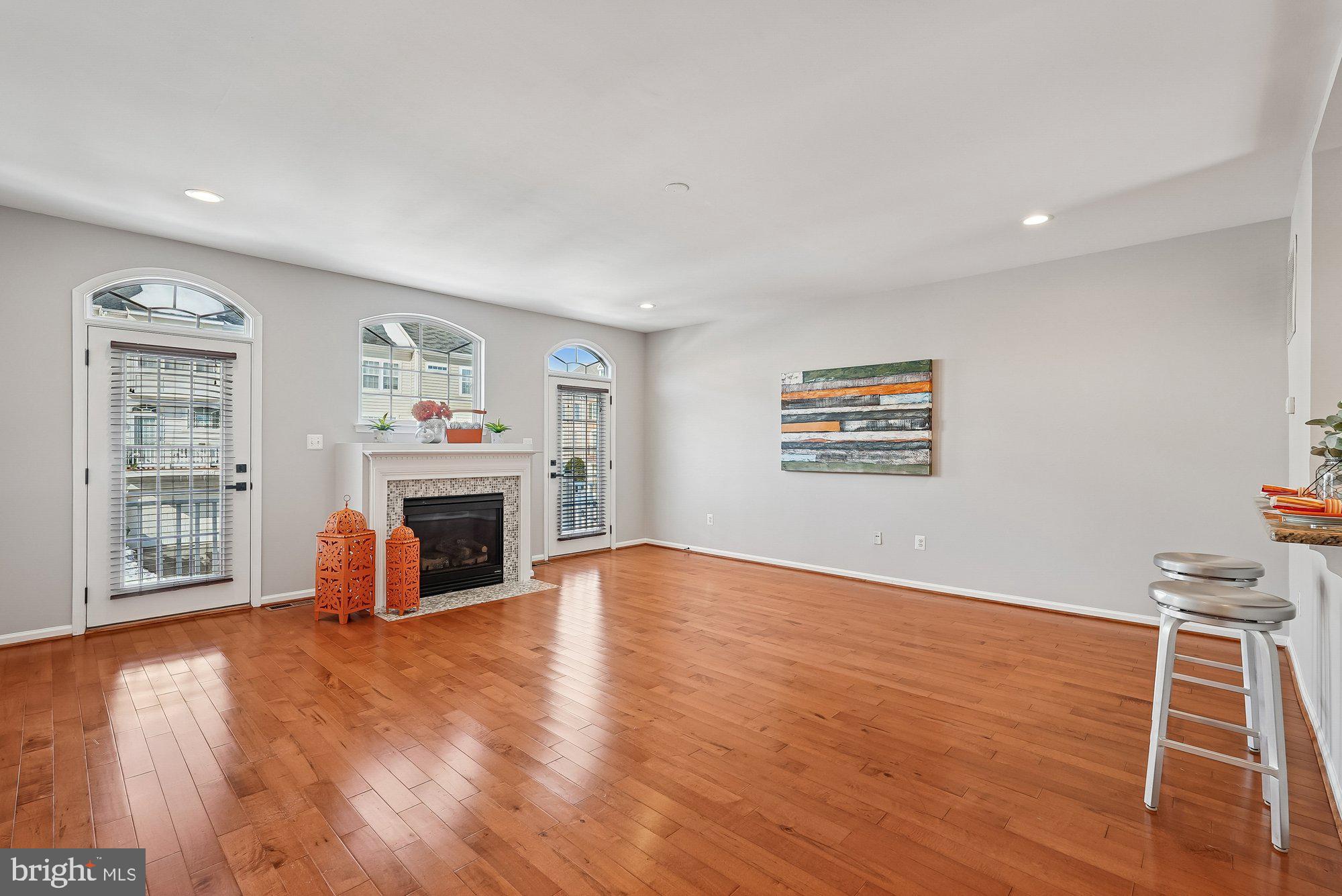 22982 Fox Fire Terrace Brambleton, VA 20148 - Photo 19 of 50 a view of a livingroom with a fireplace