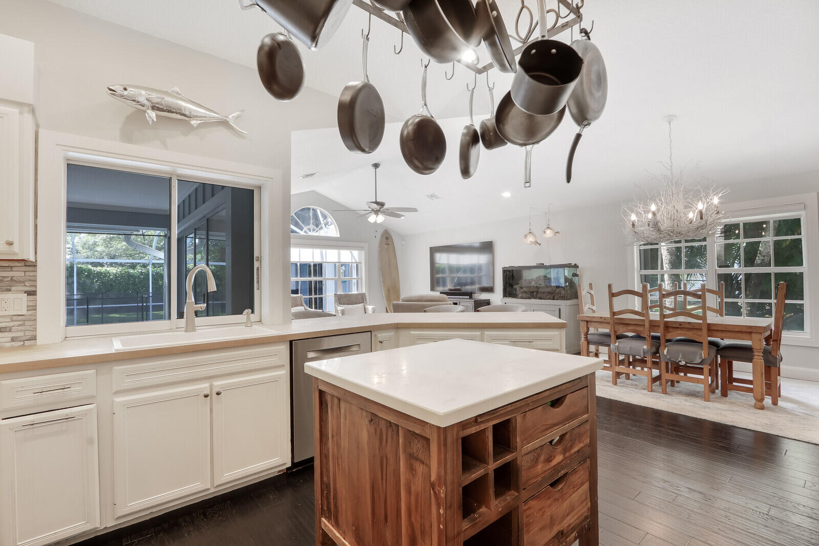 5760 Senegal Drive Jupiter, FL 33458 - Photo 14 of 51 Center Island Overview of Kitchen