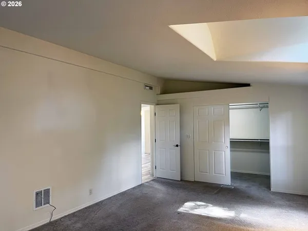 a view of empty room