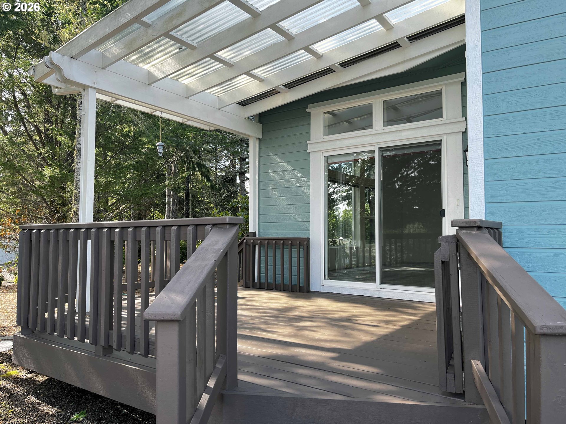 614 38th Place Florence, OR 97439 - Photo 5 of 48 a view of a balcony
