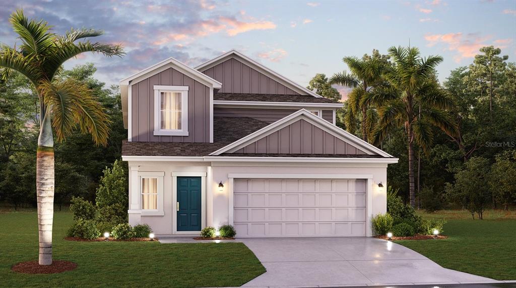 1580 Marksman Road Eagle Lake, FL 33839 - Photo 1 of 1 a front view of a house with a garden and plants