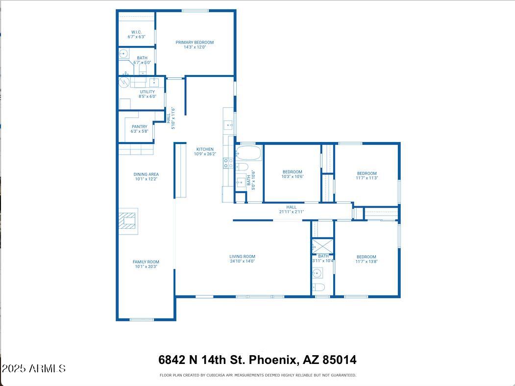 6842 North 14th Street Phoenix, AZ 85014 - Photo 53 of 53 Floorplan