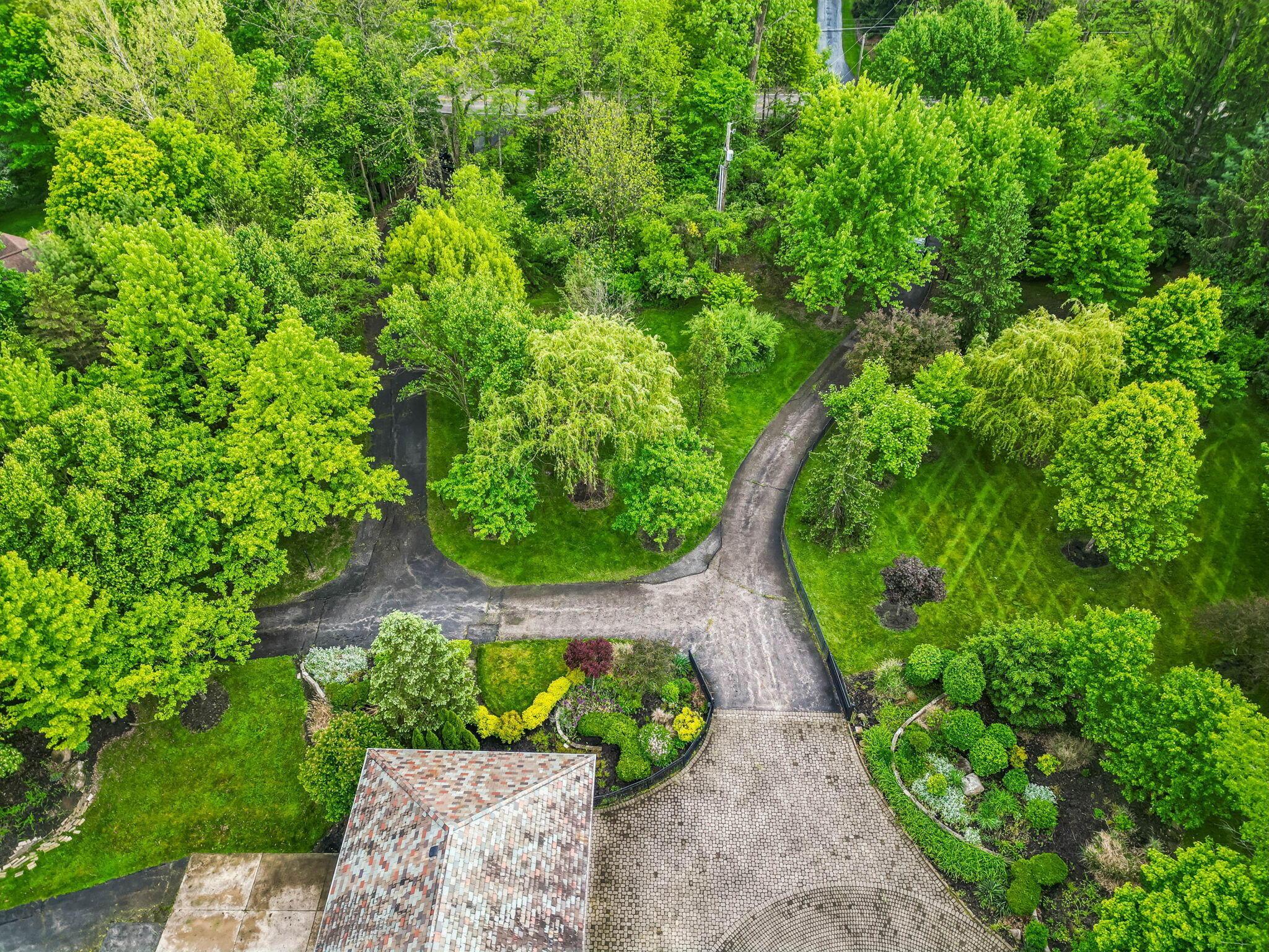 1790 Jewett Road Powell, OH 43065 - Photo 4 of 40 Horseshoe driveway.