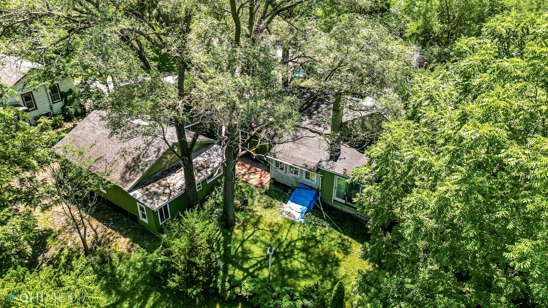 275 West Richton Road Steger, IL 60475 - Photo 33 of 35 an aerial view of a house with a yard