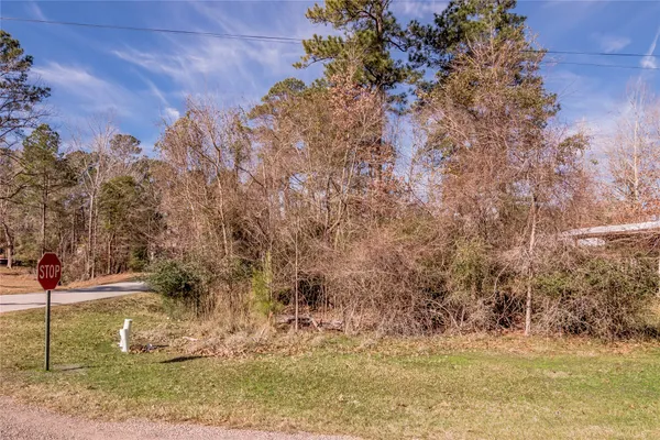 a view of a yard with wooden fence