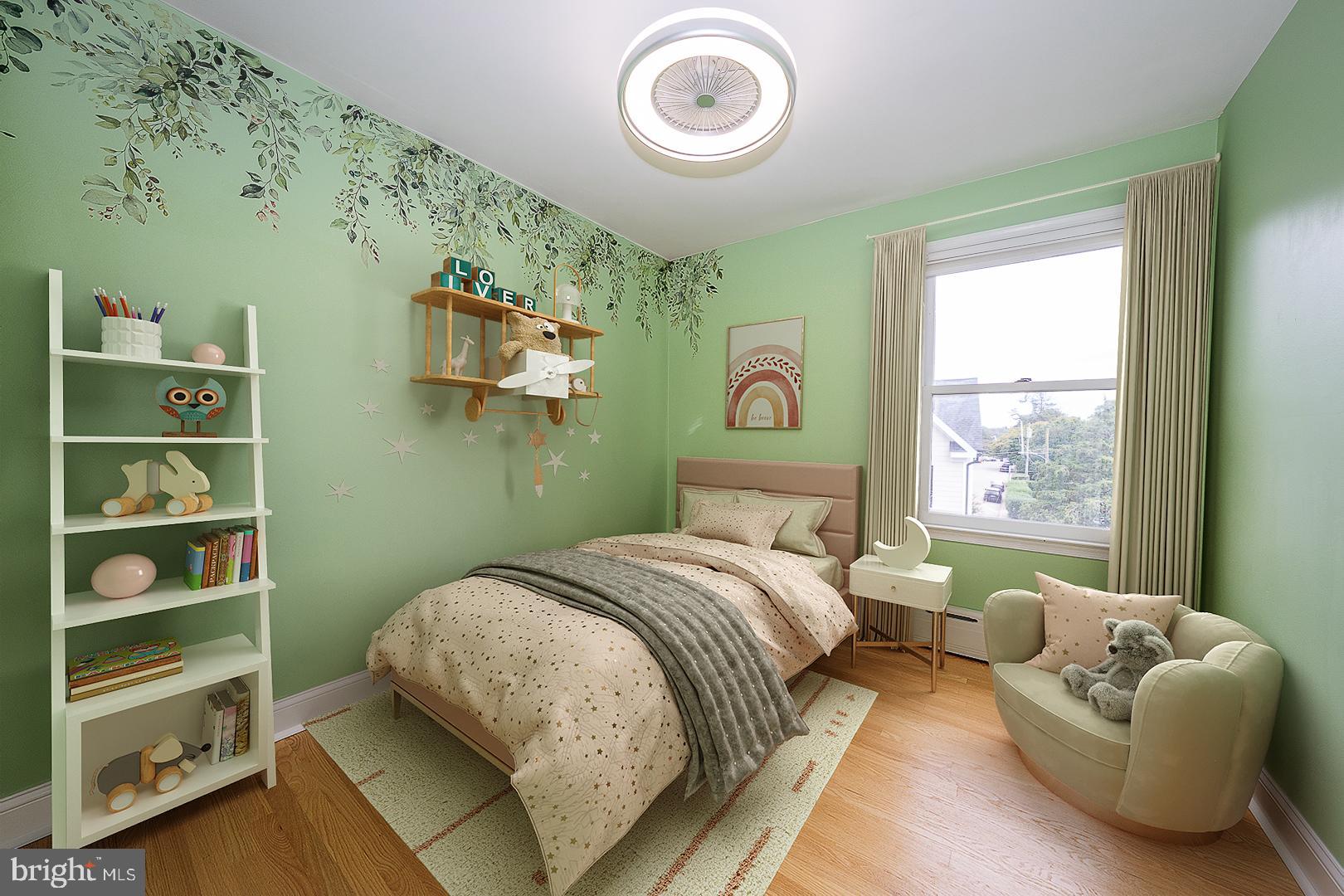 208 Barrie Road Narberth, PA 19072 - Photo 17 of 26 Virtually Staged Bedroom