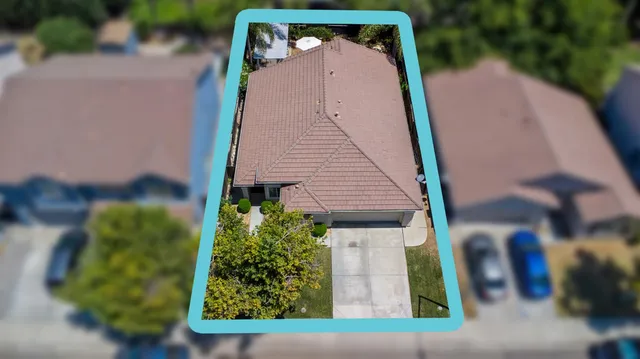 a view of a wooden door