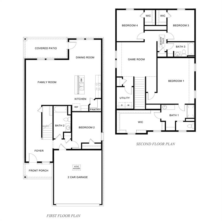 228 Pheasant Run Road Terrell, TX 75160 - Photo 17 of 17 Floor plan