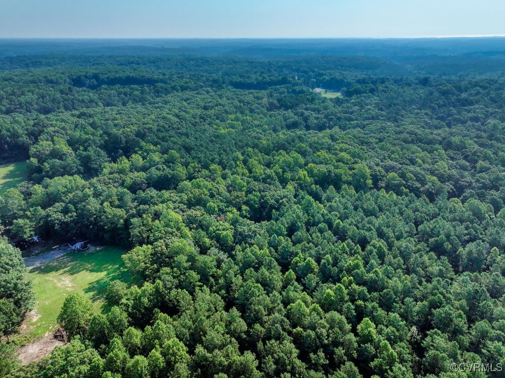 0 Black Stump Road Weems, VA 22576 - Photo 11 of 25 an aerial view of residential house with outdoor space and trees all around