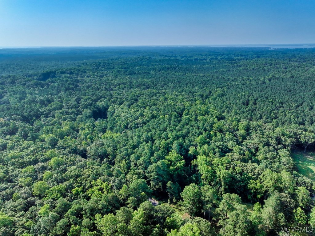 0 Black Stump Road Weems, VA 22576 - Photo 13 of 25 an aerial view of residential houses with outdoor space and trees