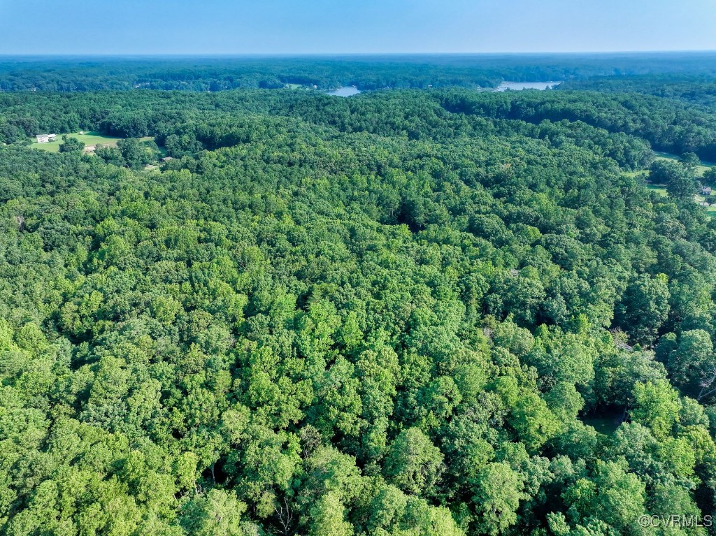 0 Black Stump Road Weems, VA 22576 - Photo 8 of 25 an aerial view of residential house with outdoor space and trees all around