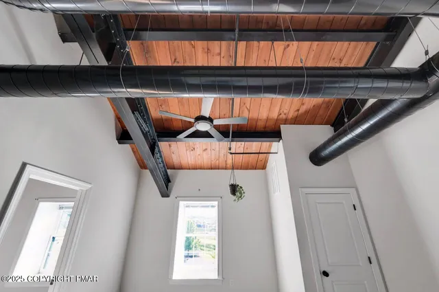 a close view of walk in closet