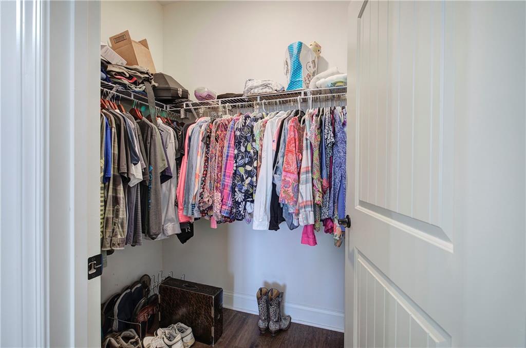 6 Encore Lane Cartersville, GA 30120 - Photo 19 of 33 a view of walk in closet with clothes