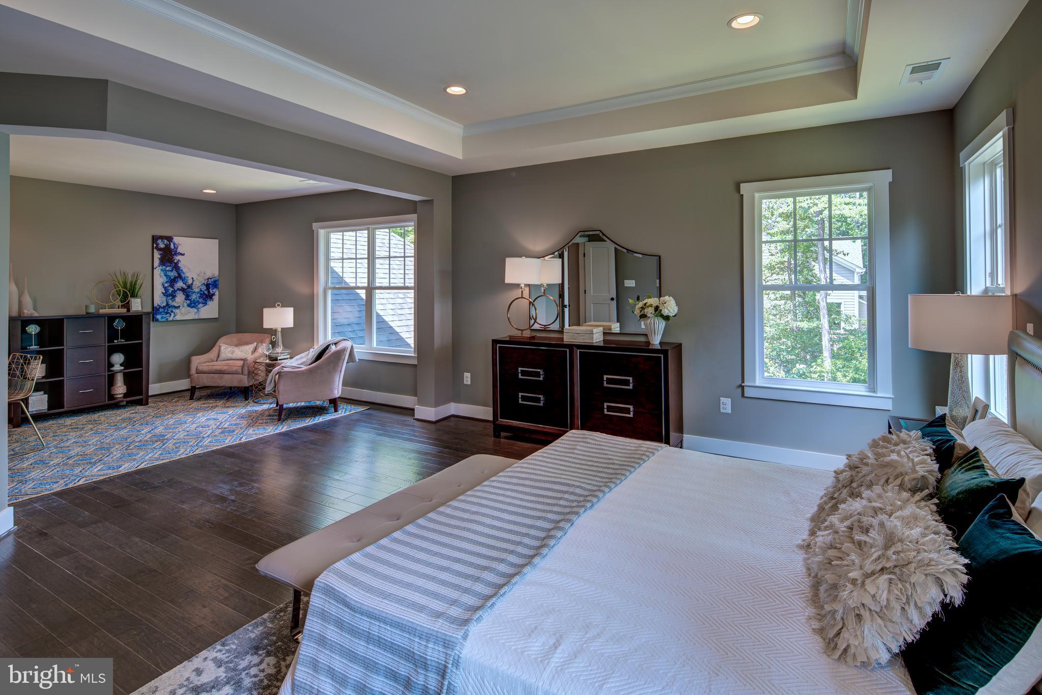 3283 Fox Mill Road, Unit 23B Oakton, VA 22124 - Photo 13 of 21 Primary Bed with Sitting Room(previous model)