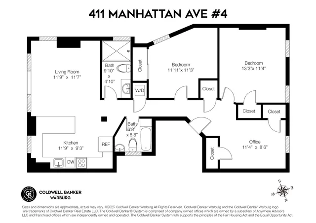 $850,000 | 411-421 Manhattan Avenue, Unit 4 | Harlem