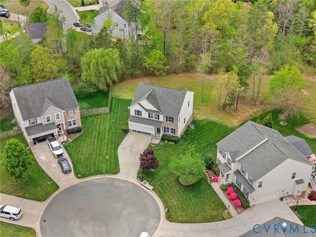 7036 Heartleaf Lane Moseley, VA 23120 - Photo 25 of 28 an aerial view of a house