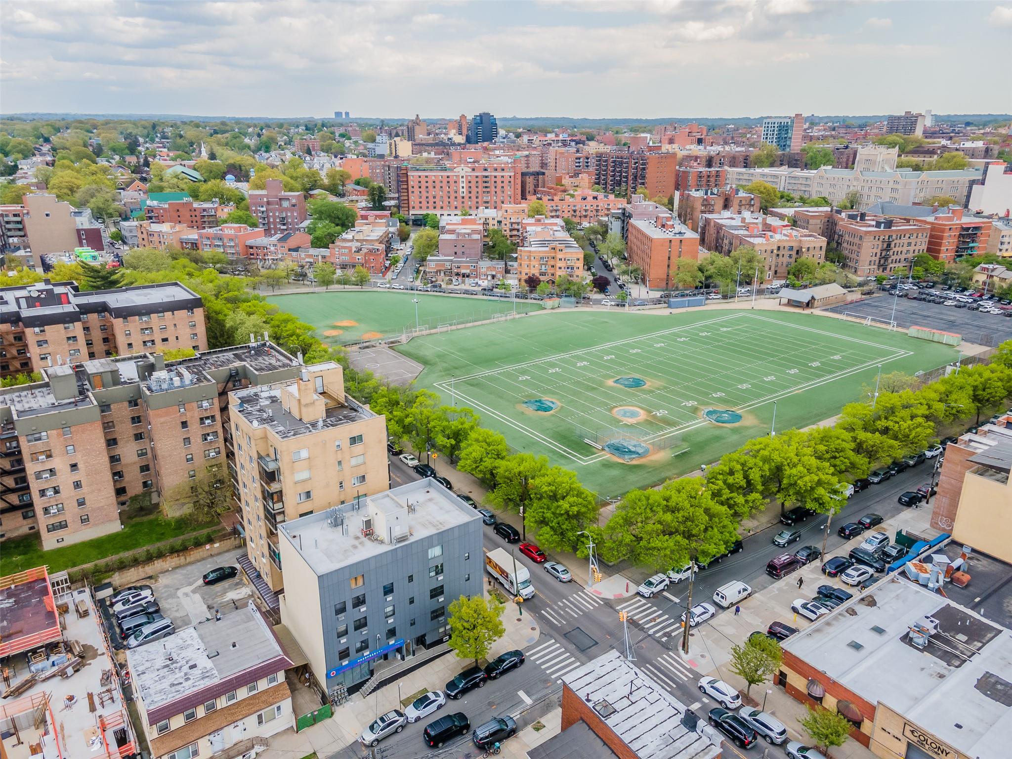 31-47 137th Street, Unit 3C Queens, NY 11354 - Photo 11 of 11 an aerial view of a city with lots of residential buildings