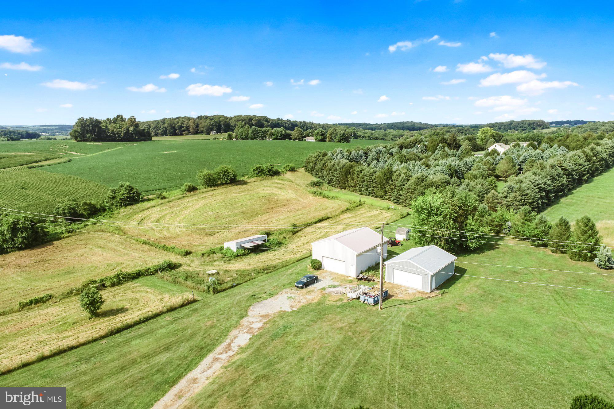 237 Woolen Mill Road New Park, PA 17352 - Photo 3 of 32 Tons of privacy, 2 pole barns, 2 garages, woods