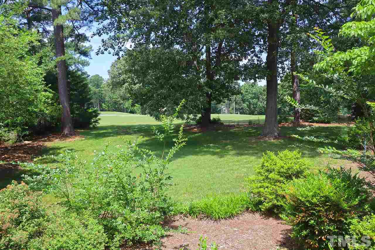 6709 Foxfire Place Raleigh, NC 27615 - Photo 22 of 24 a view of a garden with a tree