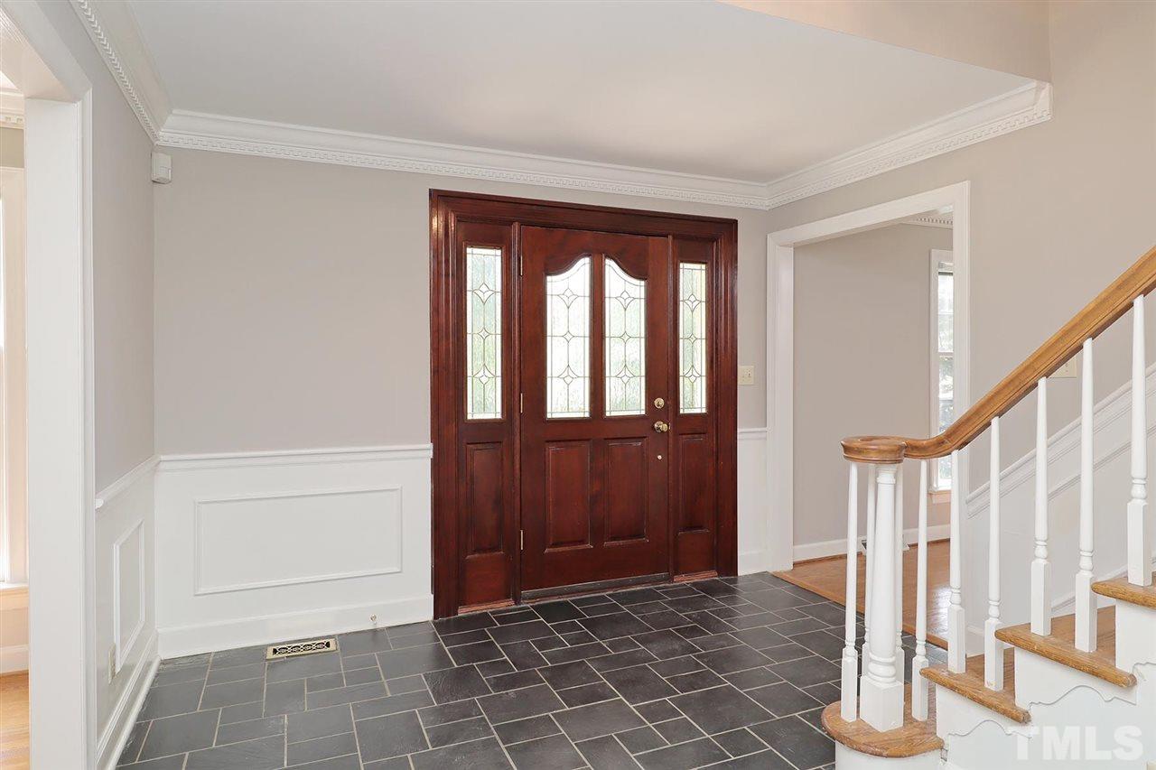 6709 Foxfire Place Raleigh, NC 27615 - Photo 4 of 24 a view of an entryway