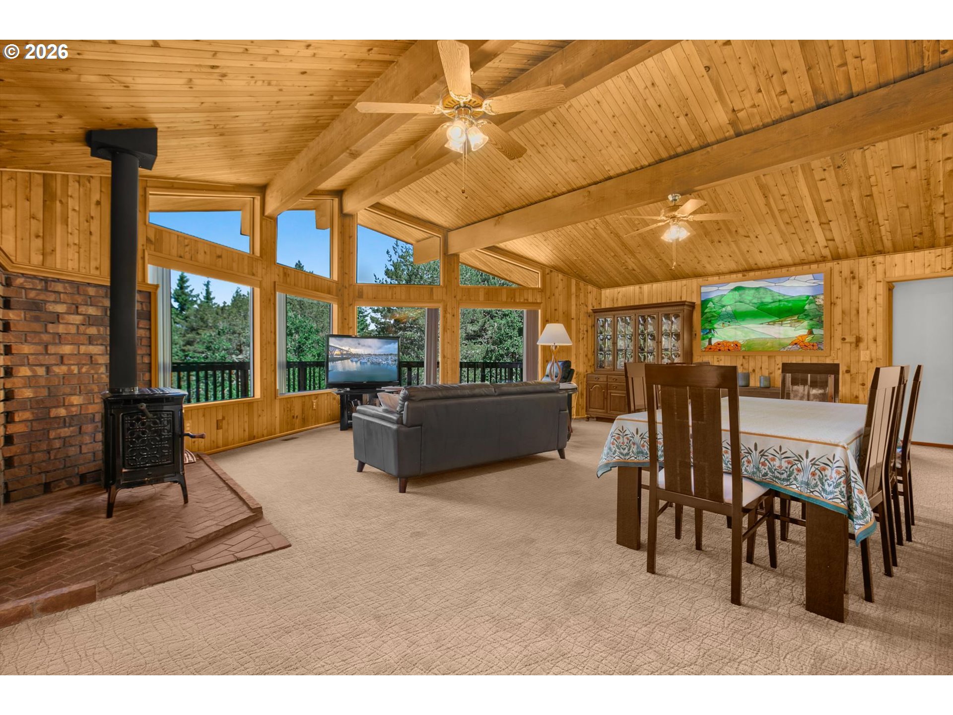 34014 Marys River Estates Road Philomath, OR 97370 - Photo 18 of 48 Living Room/Dining Room