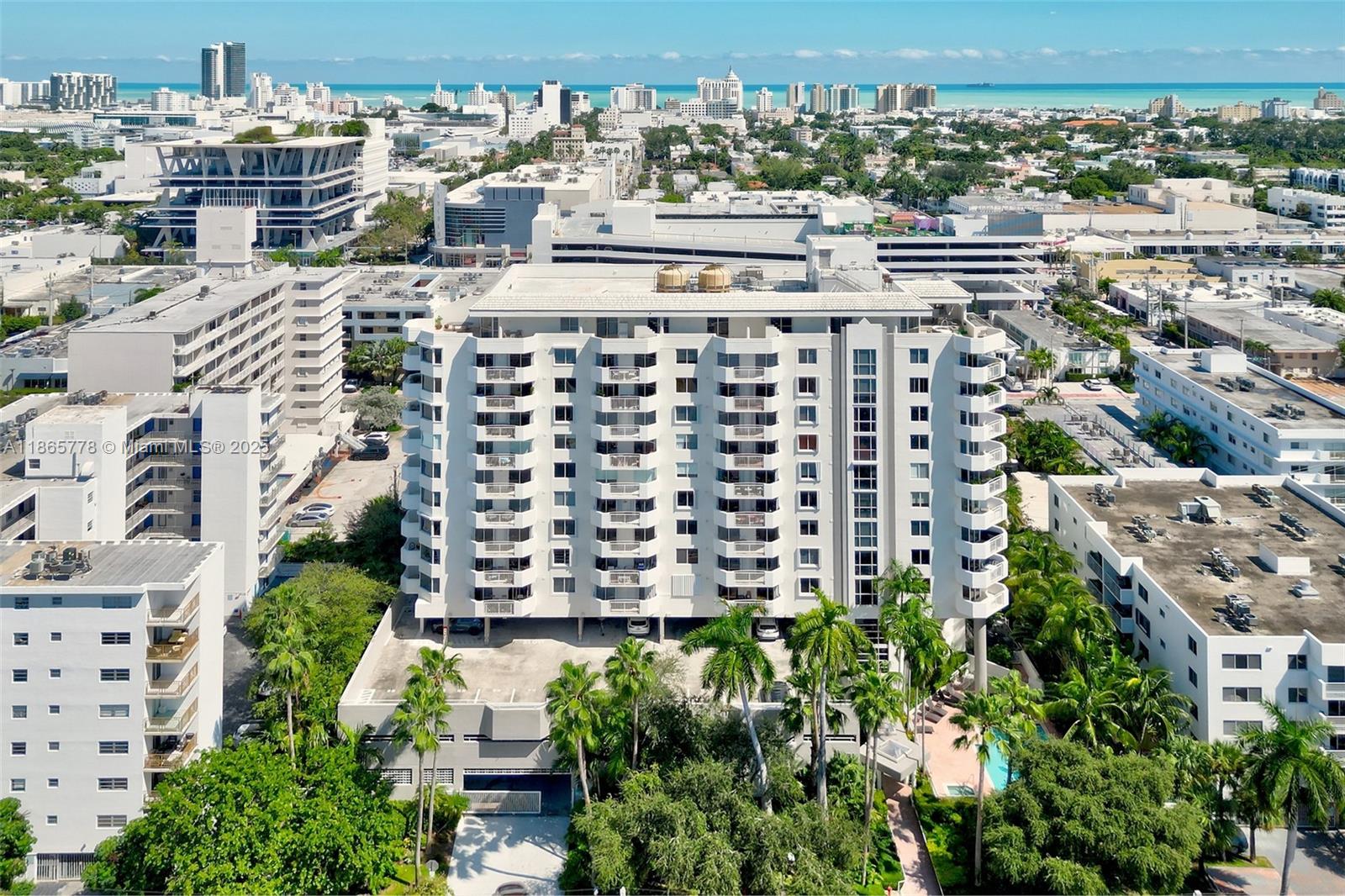 1621 Bay Road, Unit 506 Miami Beach, FL 33139 - Photo 18 of 26 a picture of city view