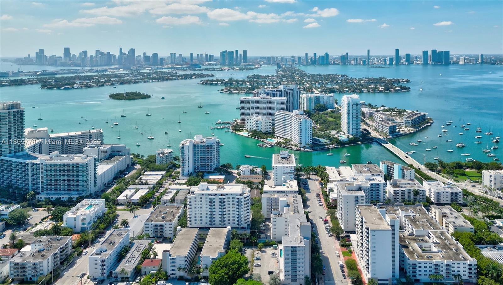 1621 Bay Road, Unit 506 Miami Beach, FL 33139 - Photo 21 of 26 a view of a city