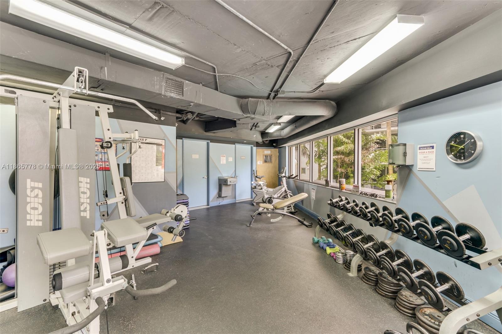 1621 Bay Road, Unit 506 Miami Beach, FL 33139 - Photo 26 of 26 a view of gym