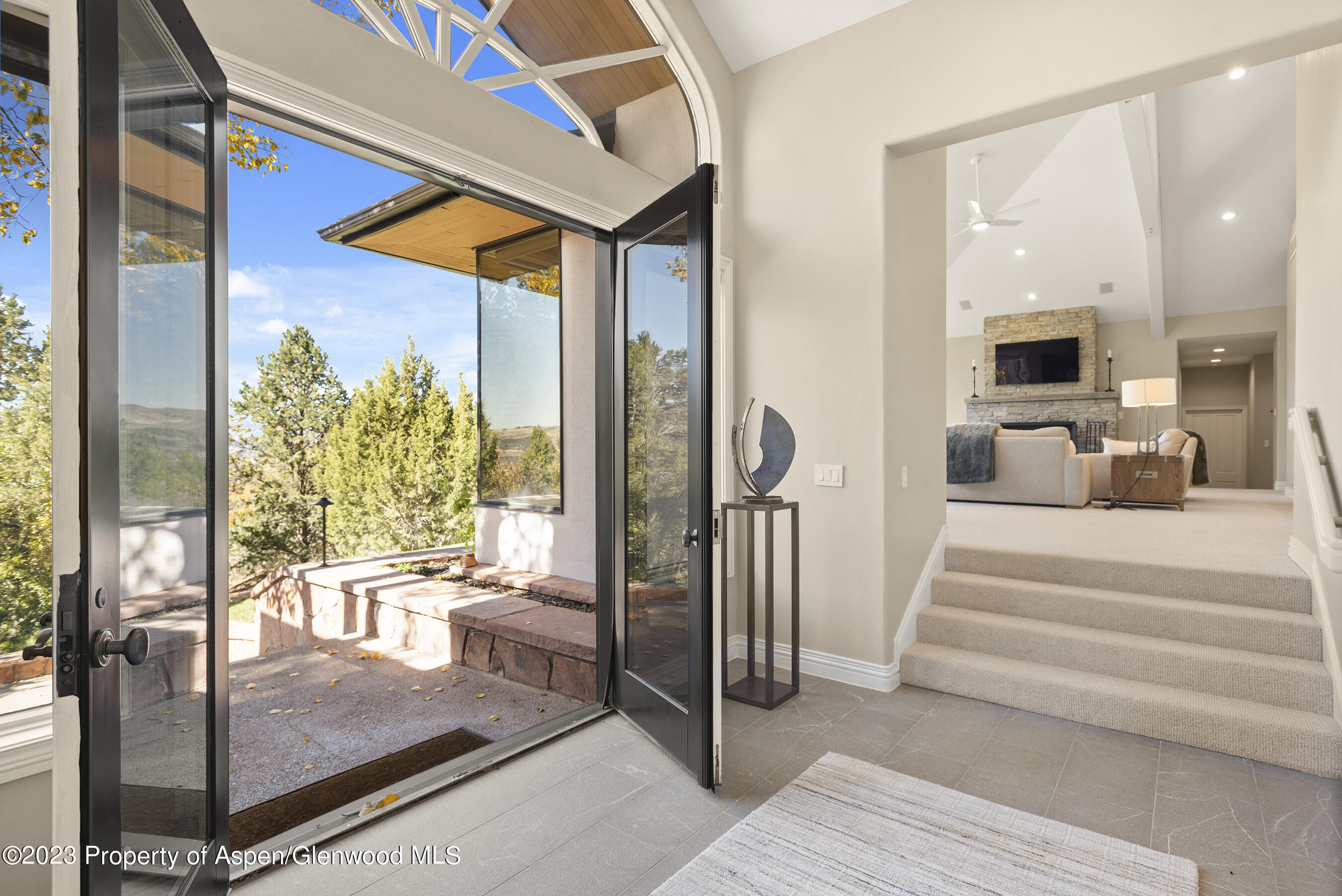 571 Booth Lane Basalt, CO 81621 - Photo 13 of 58 a view of a living room and entry way to room